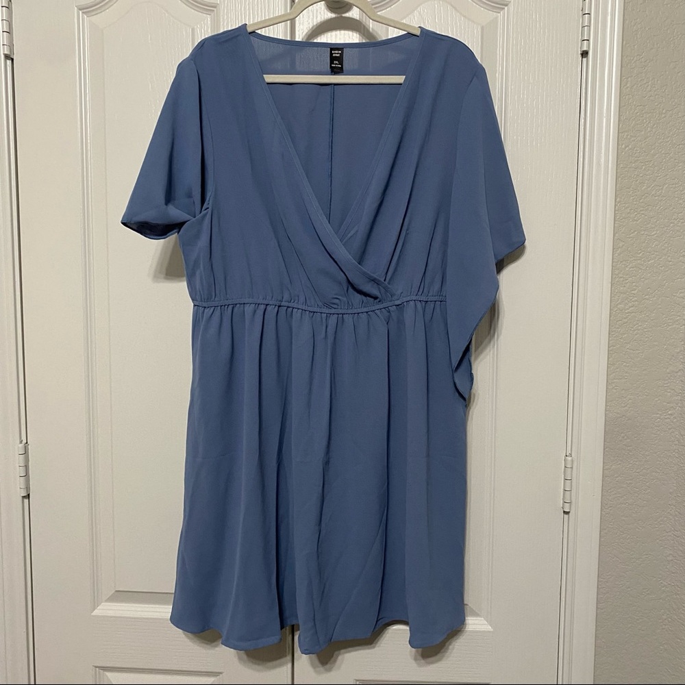 Blue dress XXL